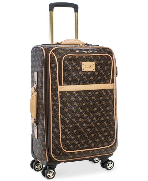 guess suitcase bag